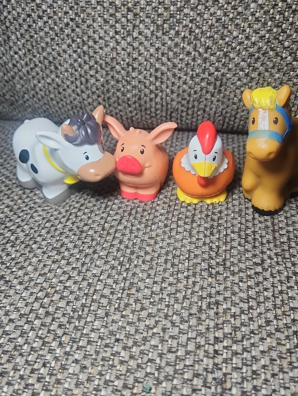Fisher-Price Little People Barn Playset - With Wiggle Tractor And 5 Figures